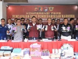 Polri Ungkap Jaringan Narkoba Internasional Bernilai Rp 670 Miliar dalam Gain Operation