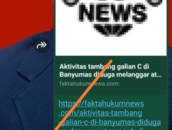 Jawaban Singkat “OK” Dari Kanit Tipidter Polresta Banyumas Terkait Tambang Ilegal di Gunung Wetan Menyiratkan Banyak Makna