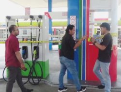 SPBU 44.574.29 Wonosari Trucuk Klaten Disegel Polisi, Diduga Akibat BBM Bercampur Air