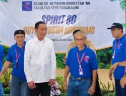 Jokowi Hadiri Reuni Fakultas Kehutanan UGM, Rekan Alumni Tegaskan Keaslian Ijazah