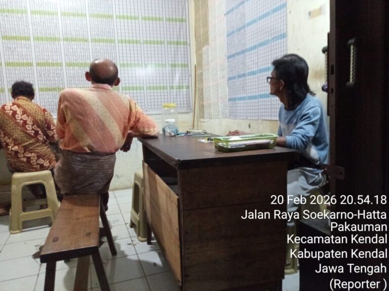Praktik Judi Togel Marak Saat Ramadhan di Kendal, Warga Desak Polisi Bertindak