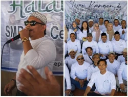 Temu Kangen Alumni SMPN 1 Cepiring Angkatan 1987, Pererat Silaturahmi di Pantai Indah Kemangi