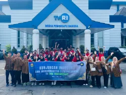 Siswa SMK MUTIPUGA Kunjungi TVRI Yogyakarta, Perdalam Wawasan Industri Kreatif