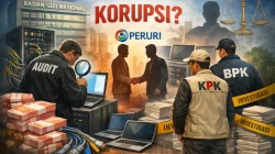 Dugaan Penyimpangan Pengadaan Laptop di BGN, Keterlibatan Peruri Disorot