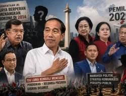 Narasi Lama, Panggung Baru, Dinamika Pengaruh Jokowi dan Manuver Elite Politik