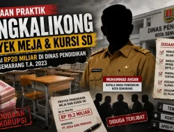 Dugaan Kongkalikong Proyek Meja-Kursi SD Rp20 Miliar di Disdik Semarang Disorot, Pejabat Terkait Justru Naik Jabatan